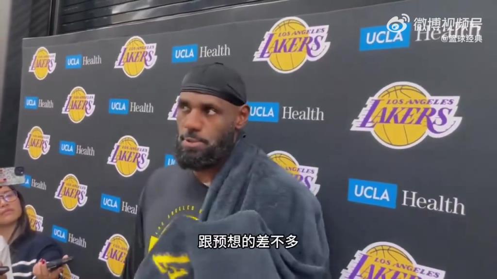 詹姆斯:刚回归我的心肺水平如同婴儿一般,得尽快提到成年人水平 詹姆斯:刚回归我的心肺水平如同婴儿一般,得尽快提到成年人水平