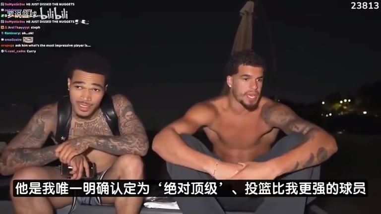 篮网波特曾放言：只有库里投篮比我强！布克KD克莱和我半斤八两