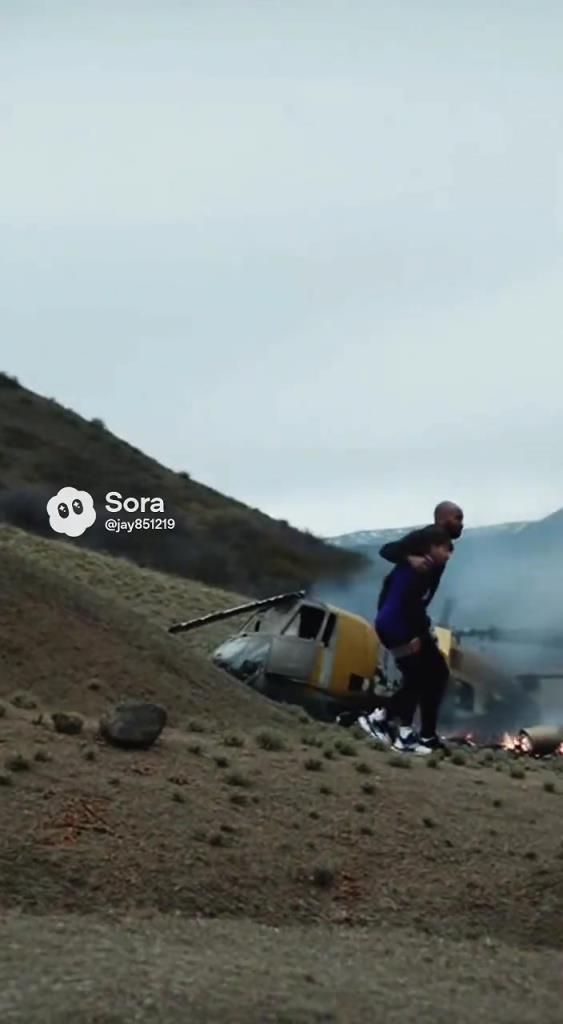 那天坠机多少科密期待的画面?AI制作科比&GIGI死里逃生 那天坠机多少科密期待的画面?AI制作科比&GIGI死里逃生