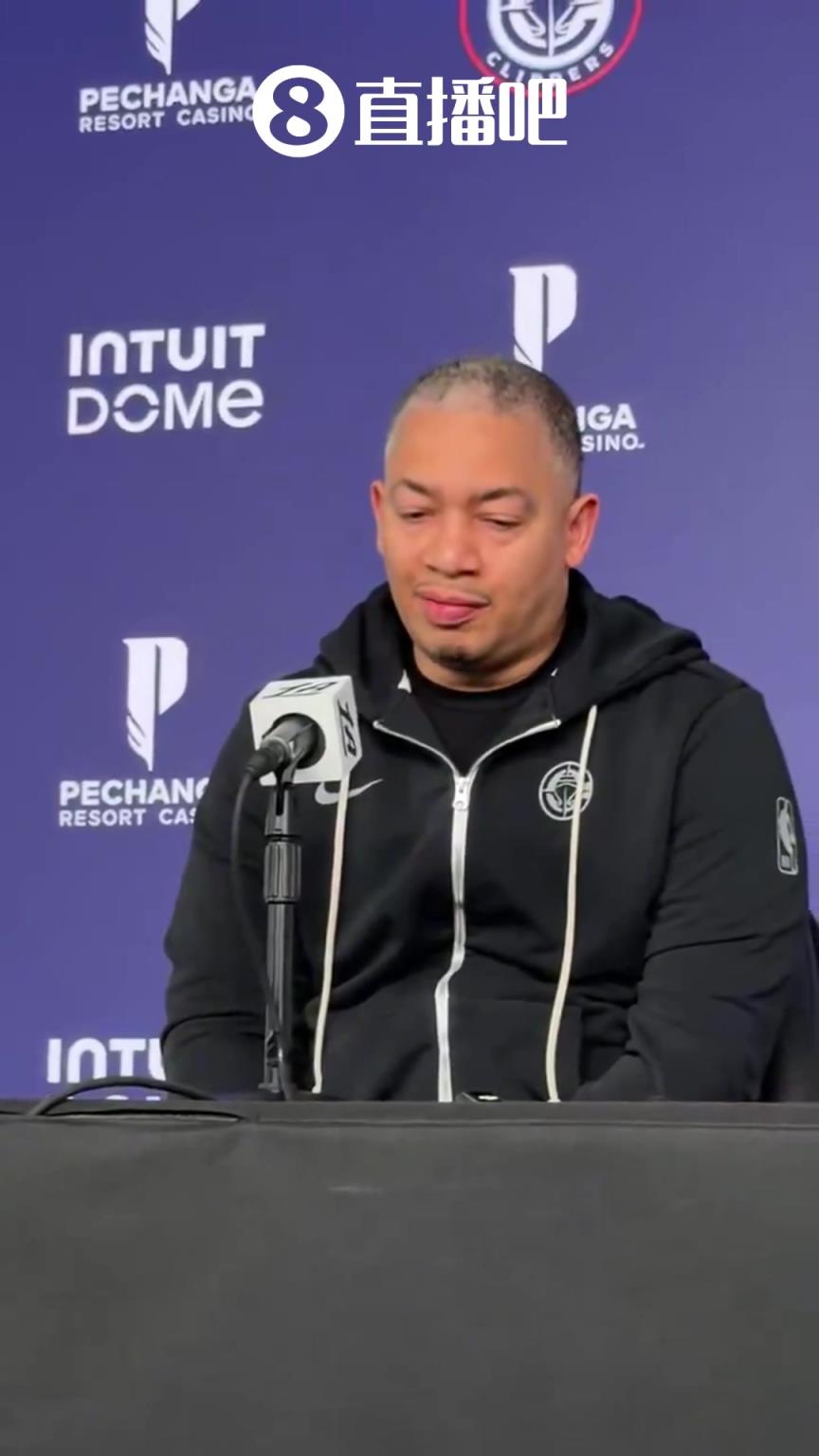 泰倫·盧盛贊大洛表現(xiàn)：有這種能投籃的中鋒，小卡和哈登擋拆后打得更舒服~