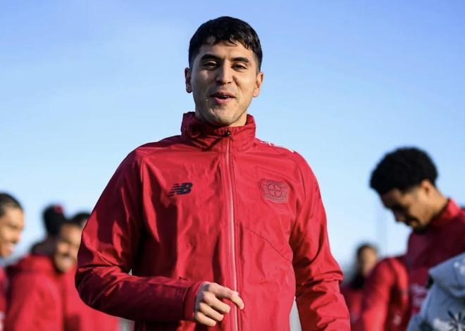 帕拉西奧斯回歸集體訓(xùn)練，圖片報：他很可能在1月31日復(fù)出