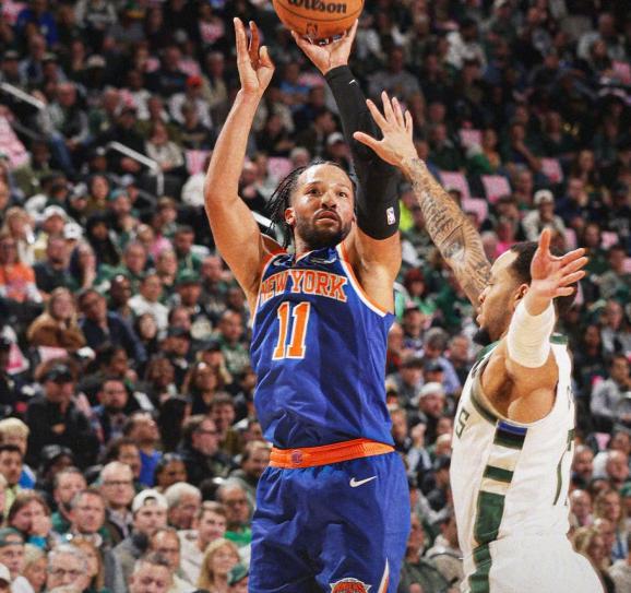 布伦森狂砍36分带不动唐斯12中2,字母37+8+7,雄鹿一雪前耻