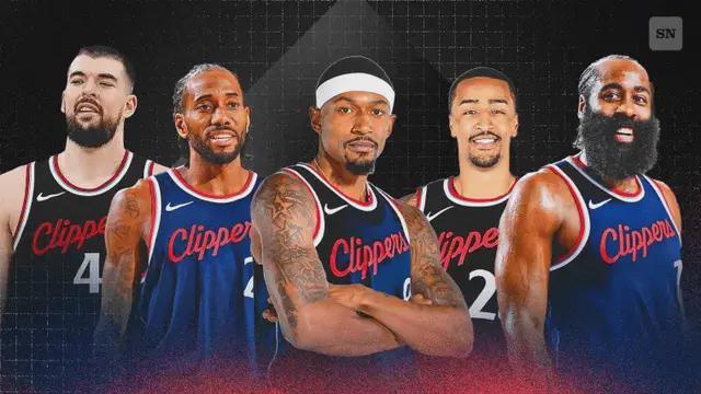 入選4人！快船四星成百大，哈登排名大幅上漲，而祖巴茨創造奇跡