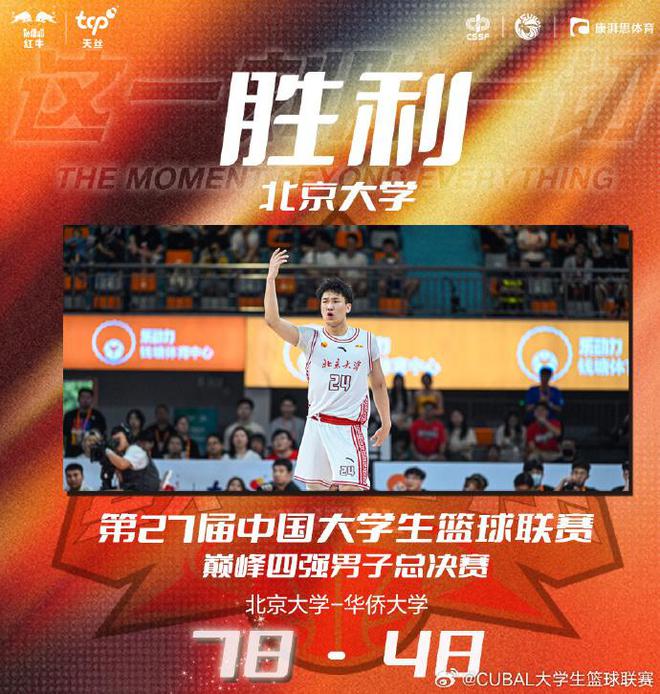 大学退役！管子煜30+7率北大夺冠 将加盟广州打CBA曾获星锐赛MVP