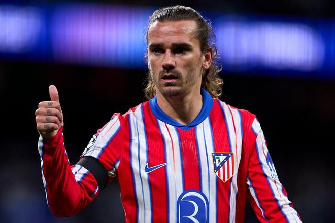 109场超越埃弗拉，格列兹曼独占法国球员欧冠出场榜第三位