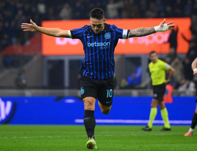 欧冠意甲连场破门，劳塔罗打破意甲4场进球荒