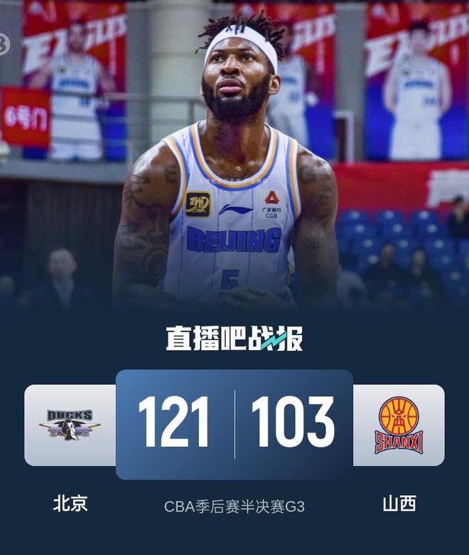 北京3-0横扫山西挺进总决赛!杰曼43+6 周琦19+11 张宁22+6