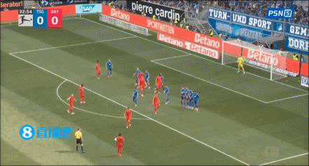 世界波!奥利塞任意球直接破门,拜仁客场1-0霍芬海姆