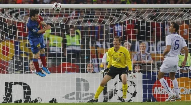 ⚽梅西选出自己生涯最佳进球:欧冠决赛对曼联的头球破门