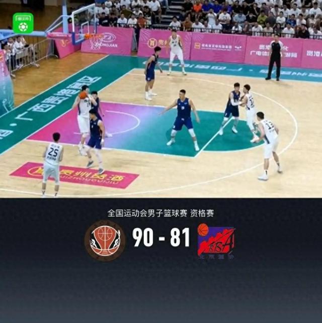  全運會預(yù)賽｜北京男籃獲得正賽資格