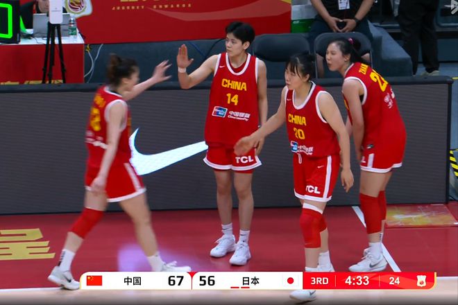 中国女篮战日本:双塔36+21,张子宇得分王,杨舒予高效9中8