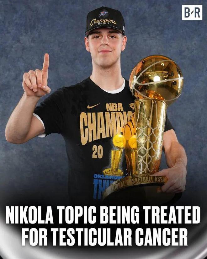 WC！雷霆！總冠軍后衛(wèi)確診睪丸癌...