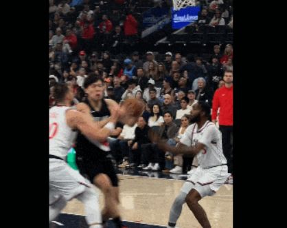 21+8！打穿開拓者內線！快船核心點評楊瀚森