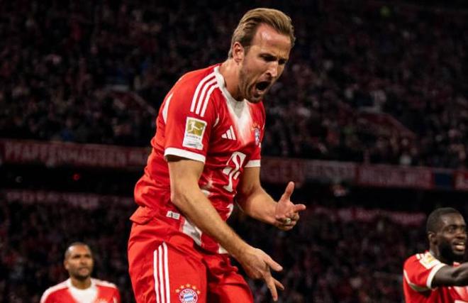 凱恩遠(yuǎn)射進(jìn)球飛行速度達(dá)到128km/h，為本賽季德甲最快進(jìn)球