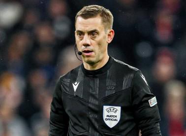 官方：法國名哨蒂爾潘將執(zhí)法歐冠第6輪皇馬vs曼城