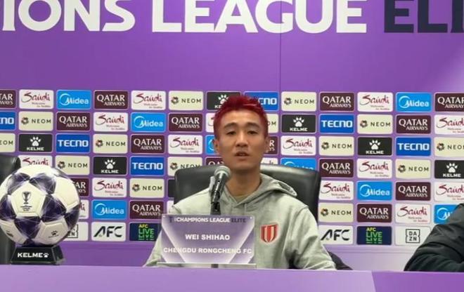 韋世豪：踢聯賽就是為了亞冠，希望提升中超球隊在亞冠的成績
