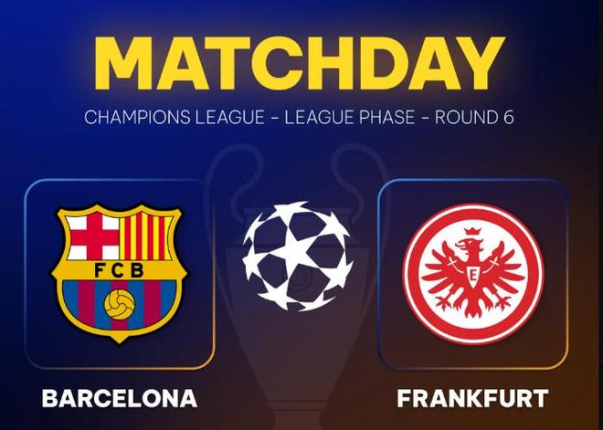 誰能突破？巴薩近8場歐冠只贏兩場，法蘭克福近7場歐戰(zhàn)僅1勝