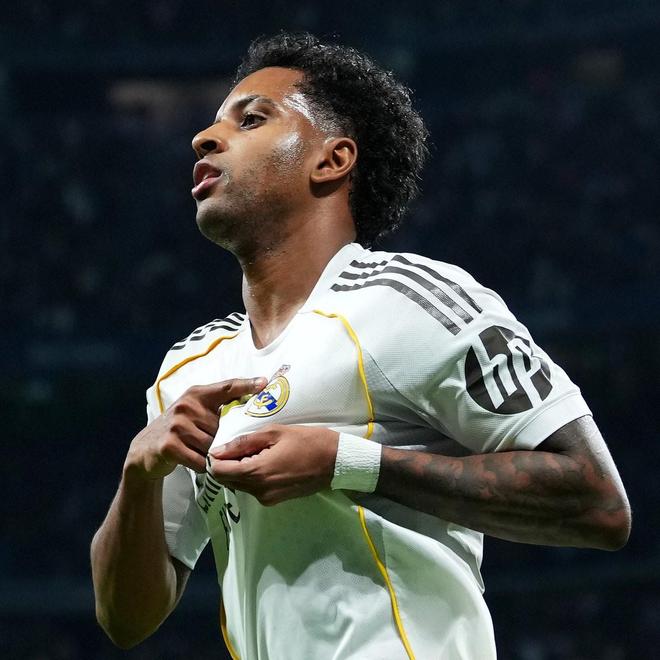 羅德里戈歐冠對曼城打入5球，僅次于梅西、姆巴佩、本澤馬