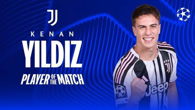 送出助攻，伊爾迪茲當選尤文vs帕福斯全場最佳球員