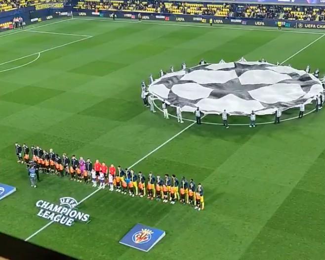 干哪去了？歐冠黃潛vs哥本哈根賽前播放歐聯(lián)杯主題曲