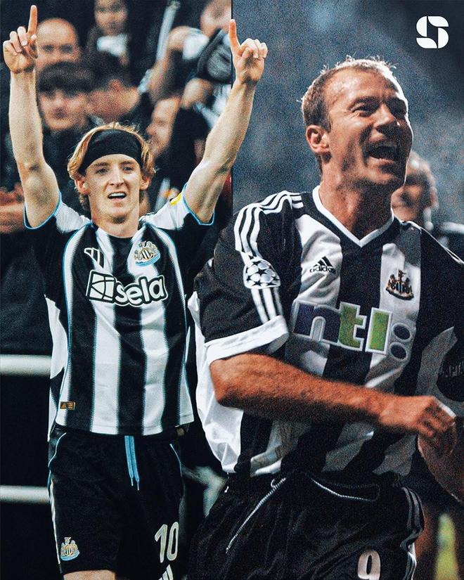 安東尼-戈登本賽季歐冠直接參與6球，紐卡隊史僅次于希勒