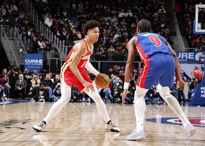 活塞8人上双三杀老鹰！东部第一是基操 老鹰新一哥1里程碑追库里