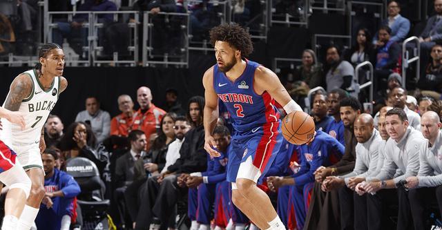 坎寧安23+12小波特32+6 活塞主場(chǎng)戰(zhàn)勝雄鹿喜迎連勝