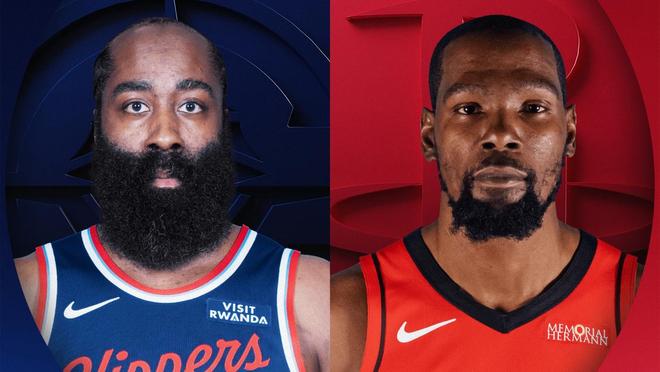 哈登22+7創(chuàng)NBA第1神跡，快船惜敗火箭！杜蘭特14中5，小卡24分5斷