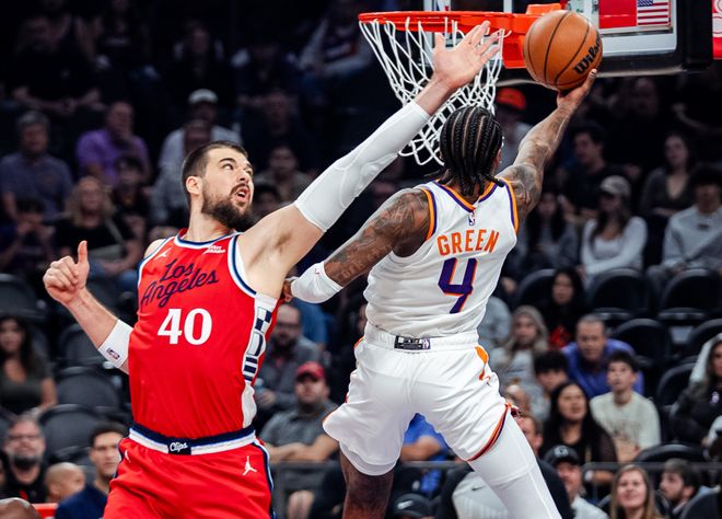 快船遭三连败，格林首秀29分！一战看清四大事实，认清三位球星