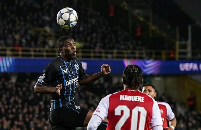 歐冠聯(lián)賽階段第6輪阿森納3-0客勝布魯日