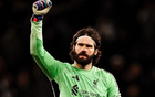只差1場(chǎng)，阿利松將成為紅軍隊(duì)史第2位完成英超百場(chǎng)零封的門將