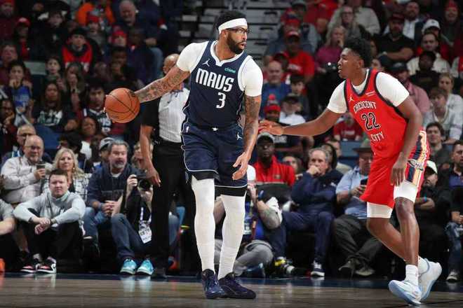 濃眉35+17賽季新高獨行俠難阻鵜鶘5連勝 錫安24+9克萊20分