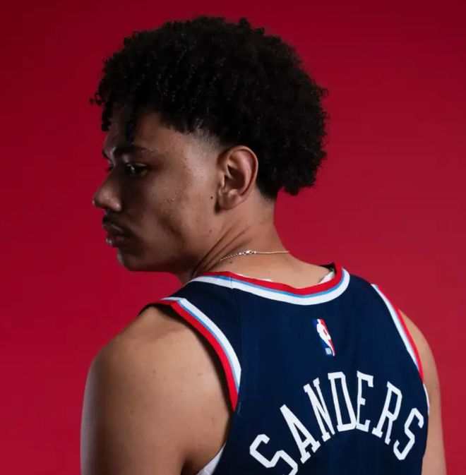 快船選秀開眼！桑德斯暴走可取代布朗，尼德豪塞爾強(qiáng)護(hù)框有策應(yīng)！