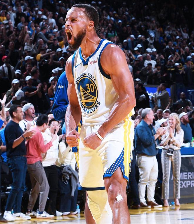 僅次于喬丹！庫(kù)里距離歷史第一，僅一步之遙