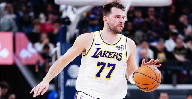 湖人：東契奇因左小腿挫傷 將缺席明日對陣太陽的比賽