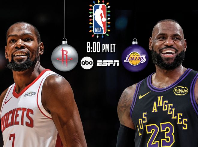 湖人vs火箭前瞻：東契奇有望迎來復(fù)蘇，詹杜迎第五次圣誕對(duì)決