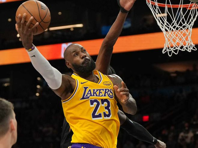 盡力局！25分鐘轟23+6被迫打卡 41歲勒布朗0失誤在場-18顯悲涼