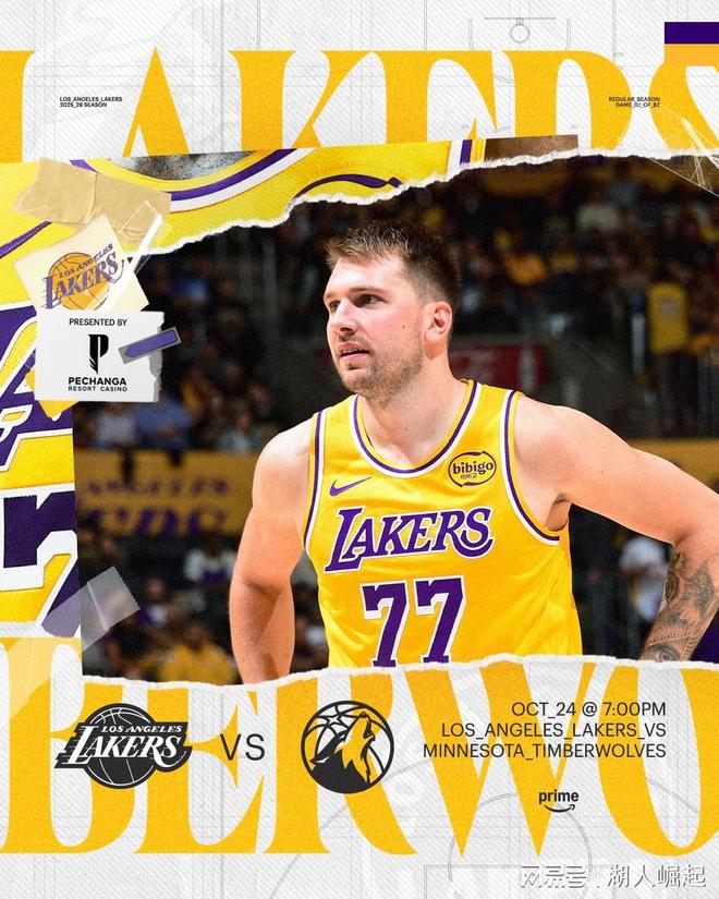 東契奇49+11+8湖人大勝森林狼嘗首勝，里夫斯25+7+11華子31+5