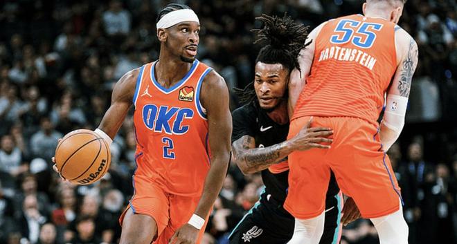 大爆冷！聯(lián)盟第一轟然倒下，馬刺雙殺雷霆這一戰(zhàn)！我認(rèn)清4個(gè)現(xiàn)實(shí)