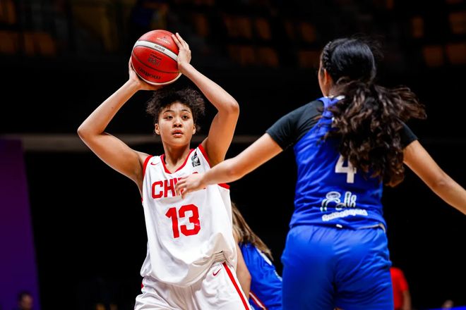 恭喜！中國女籃又一14歲1米85混血新星崛起：未來當(dāng)李月汝絕配？