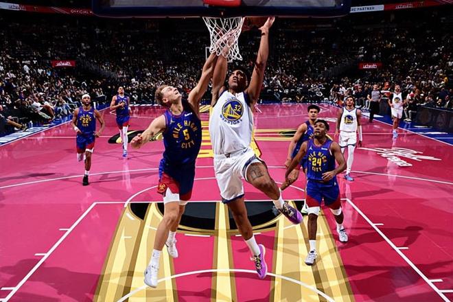 天賦一般但至少足夠努力！勇士內(nèi)線新星在場上的效果其實(shí)并不差？