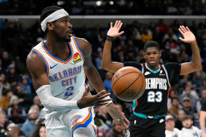 聯(lián)盟第一！雷霆19分逆轉(zhuǎn)灰熊達成10勝 亞歷山大35+7+6