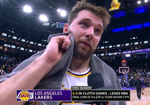 關鍵球夠硬，湖人本賽季最后5分鐘分差5分以內的比賽6戰全勝