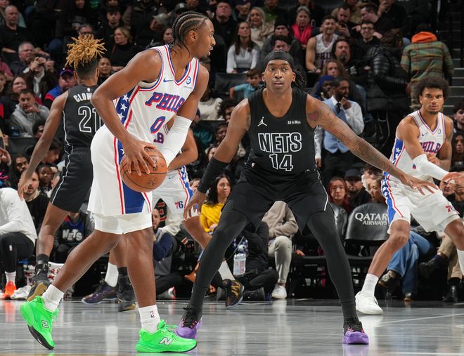 費(fèi)城6人上雙大勝籃網(wǎng)！喬治21分鐘打卡 魔仙哥20+4馬克西22+9