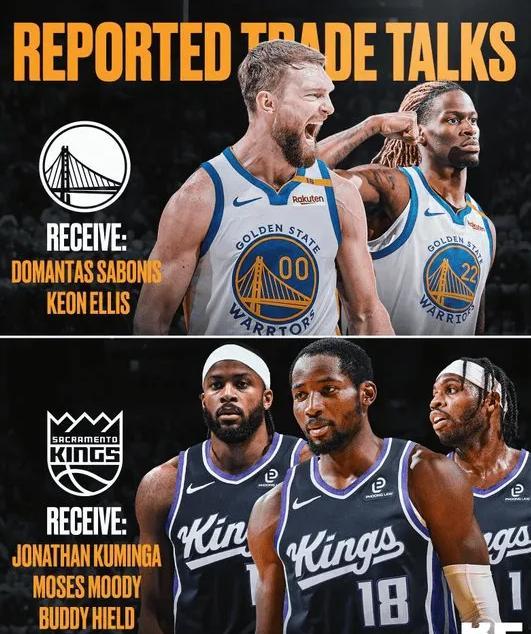 模擬交易：勇士得到薩博尼斯+基恩，國王得到庫明加+穆迪+希爾德