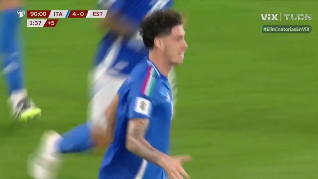 意大利5-0愛沙尼亞！拉斯帕多里傳中，巴斯托尼頭球破門！