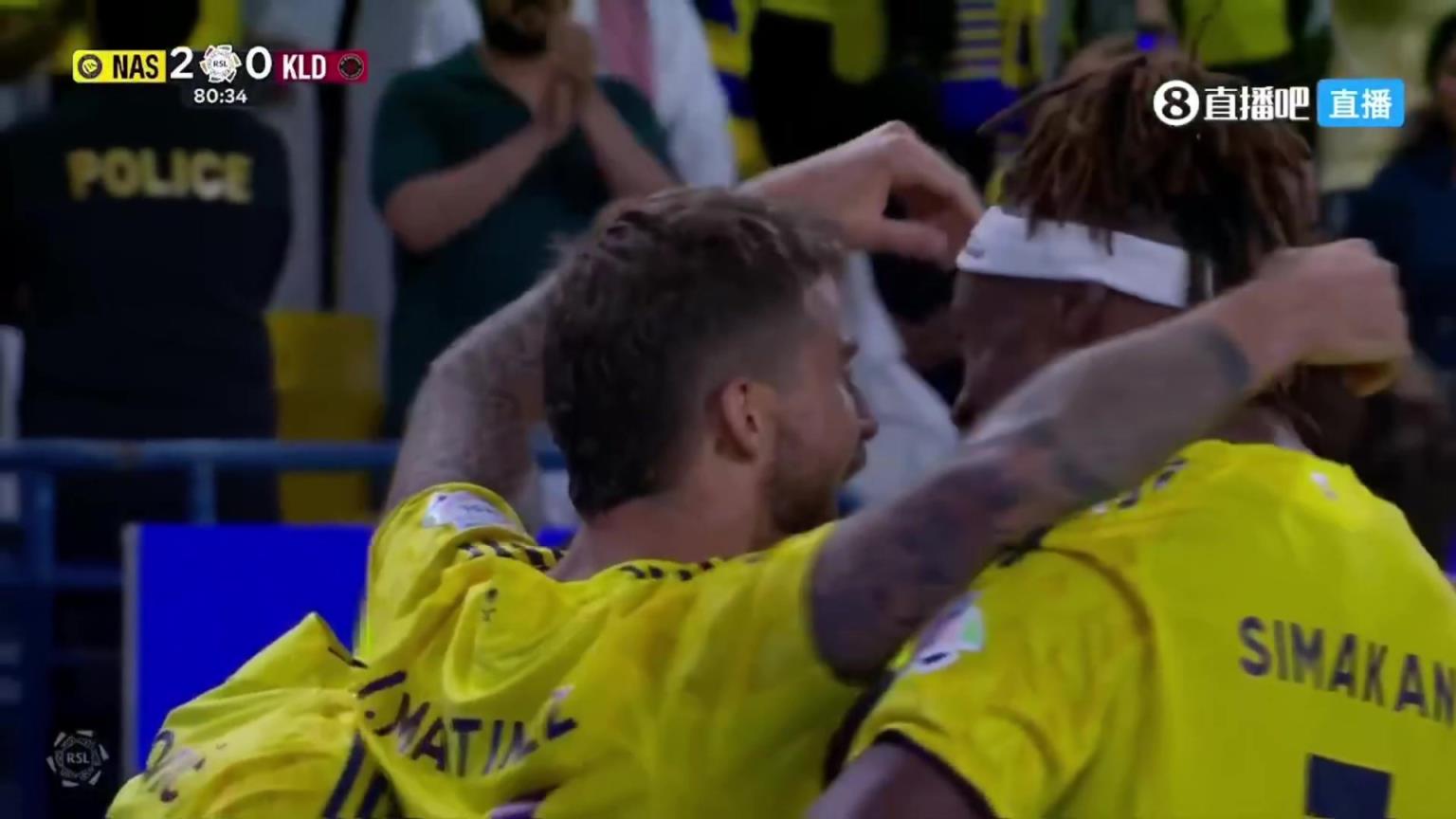 2-0！布羅佐維奇角球開出，伊尼戈頭球破門收獲勝利生涯處子球