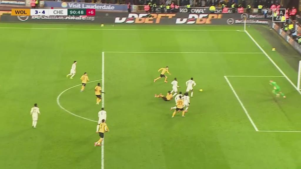 进球大战!阿格巴杜助攻沃尔费破门双响!狼队3-4切尔西! 进球大战!阿格巴杜助攻沃尔费破门双响!狼队3-4切尔西!