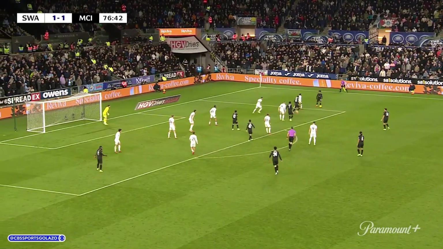 曼城反超!谢尔基直塞,马尔穆什晃开防守球员小角度破门 曼城反超!谢尔基直塞,马尔穆什晃开防守球员小角度破门