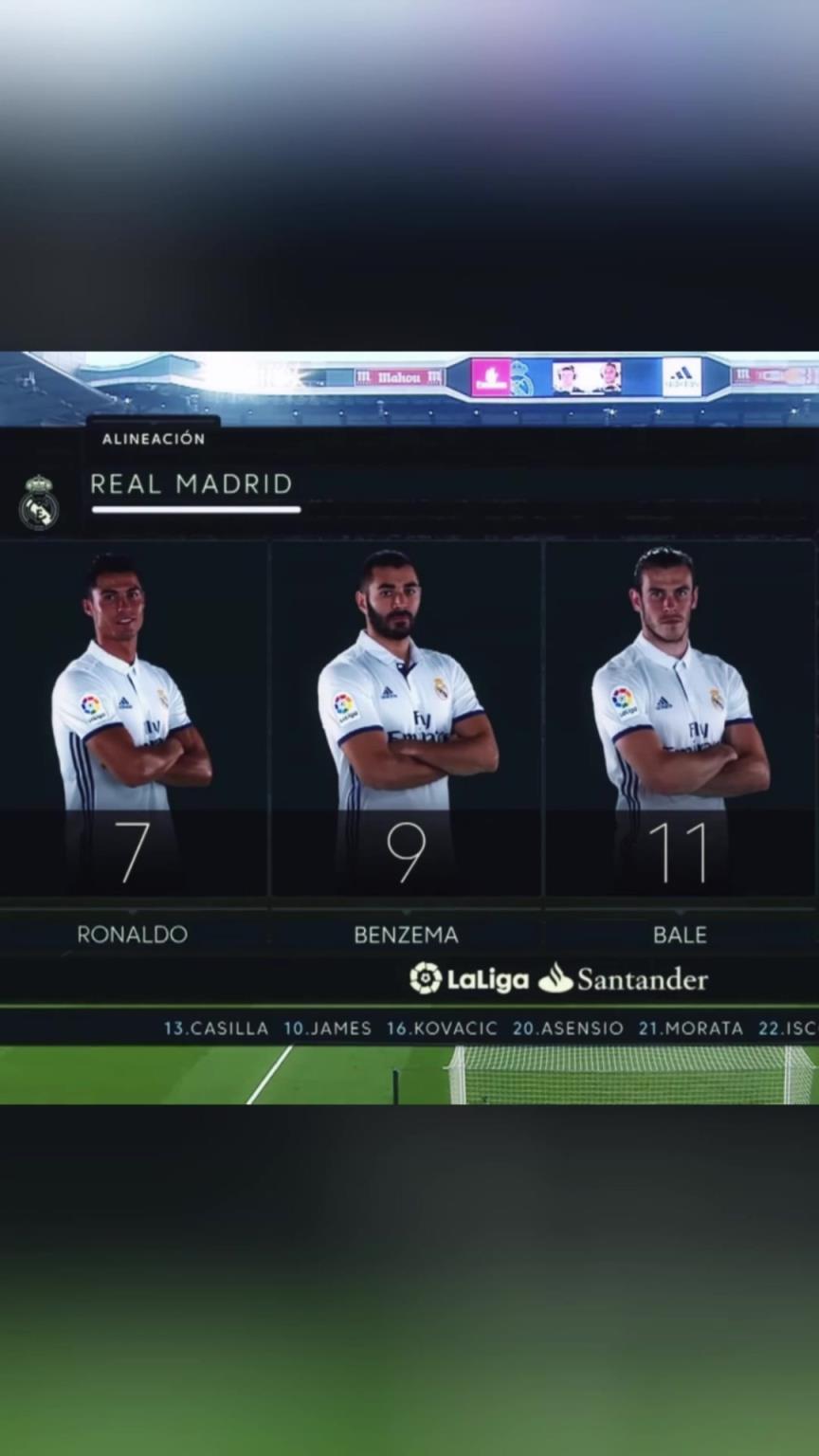 这是你的青春吗？皇马经典首发阵容，典礼三中场+BBC！